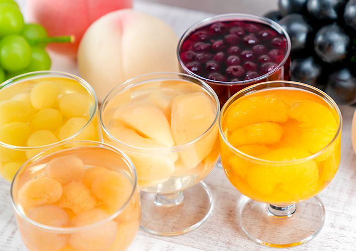 フルーツコンポート・缶詰