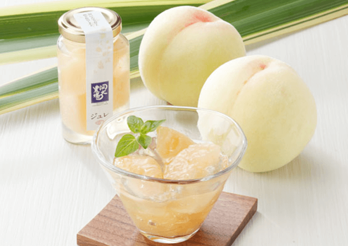 岡大農場 ジュレ(白桃)