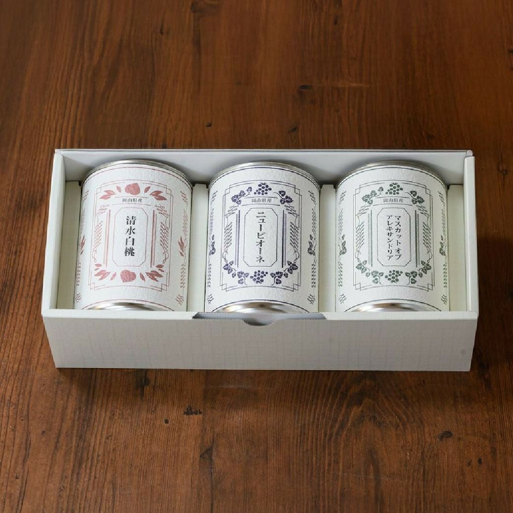 岡山県産フルーツ缶詰詰合せ