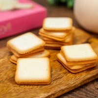 ホワイトデーに清水白桃ラングドシャ