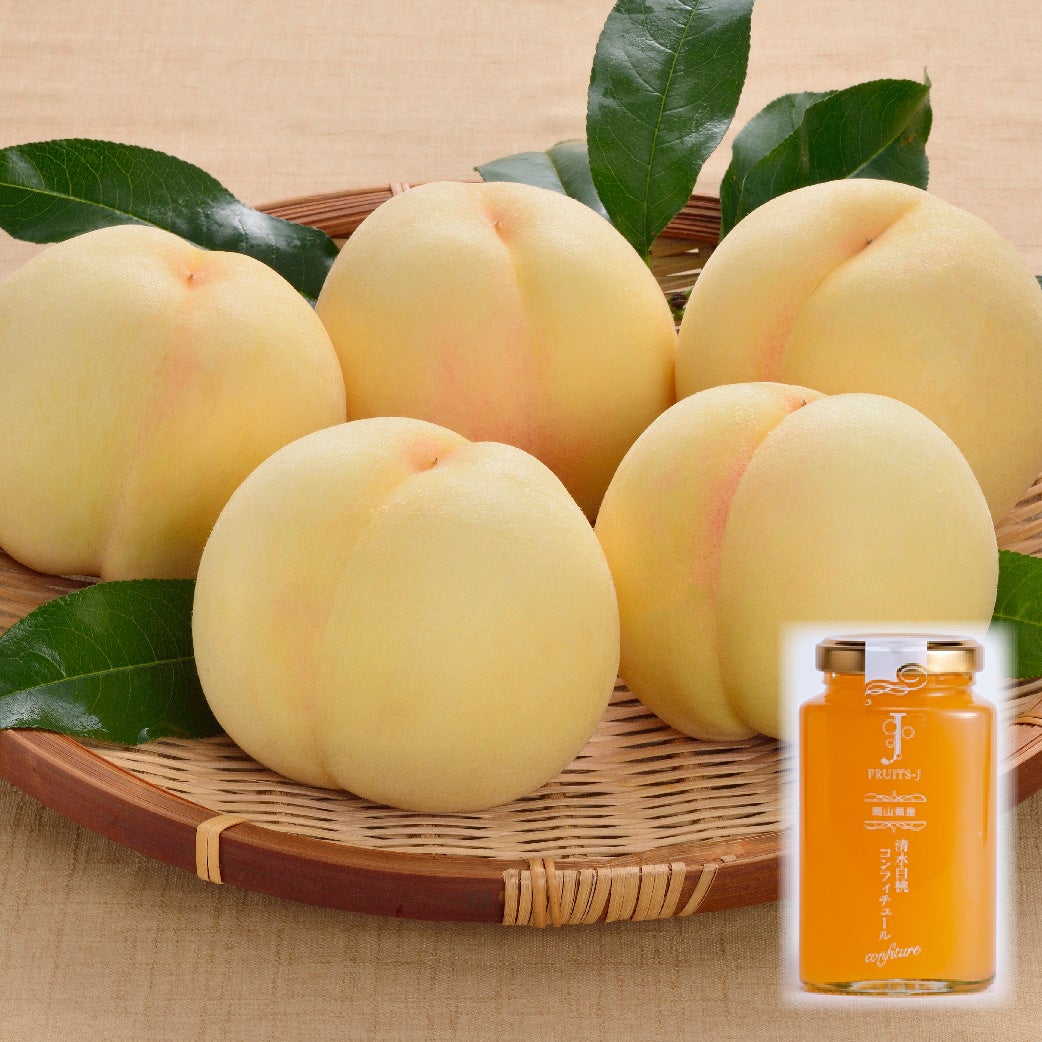 岡山県産清水白桃ジャム