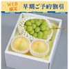 岡山の桃とぶどう早期割