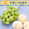 岡山の桃とぶどう早期割