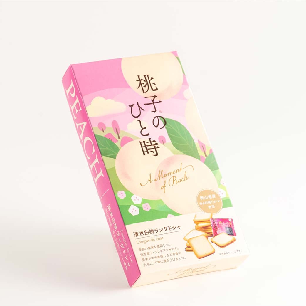 清水白桃ラングドシャ